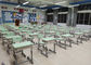 조정 가능한 플라스틱 학교 테이블 좌석 다채로운 기본 단일 학생 책상과 의자 세트 도매 협력 업체
